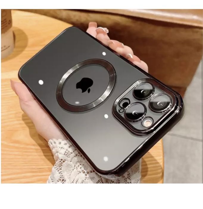 Iphone 13/14/15/16E/17/PRO/MAX Husa Softy Luxury Incarcare Magsafe