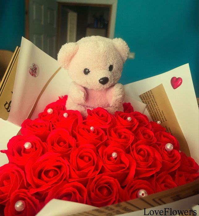 Aranjamente trandafiri sapun   (Doar cu ridicare personala)