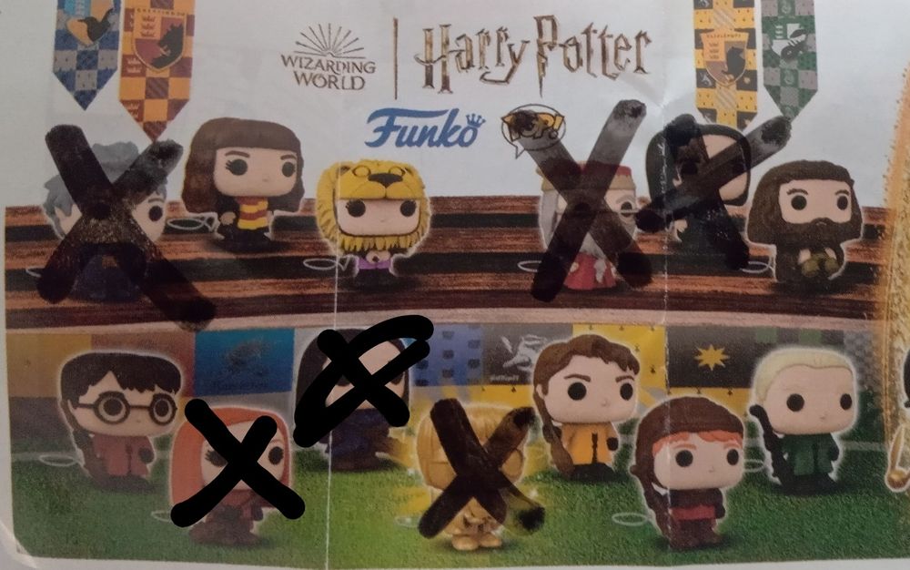 Разменям Хари Потър фигури