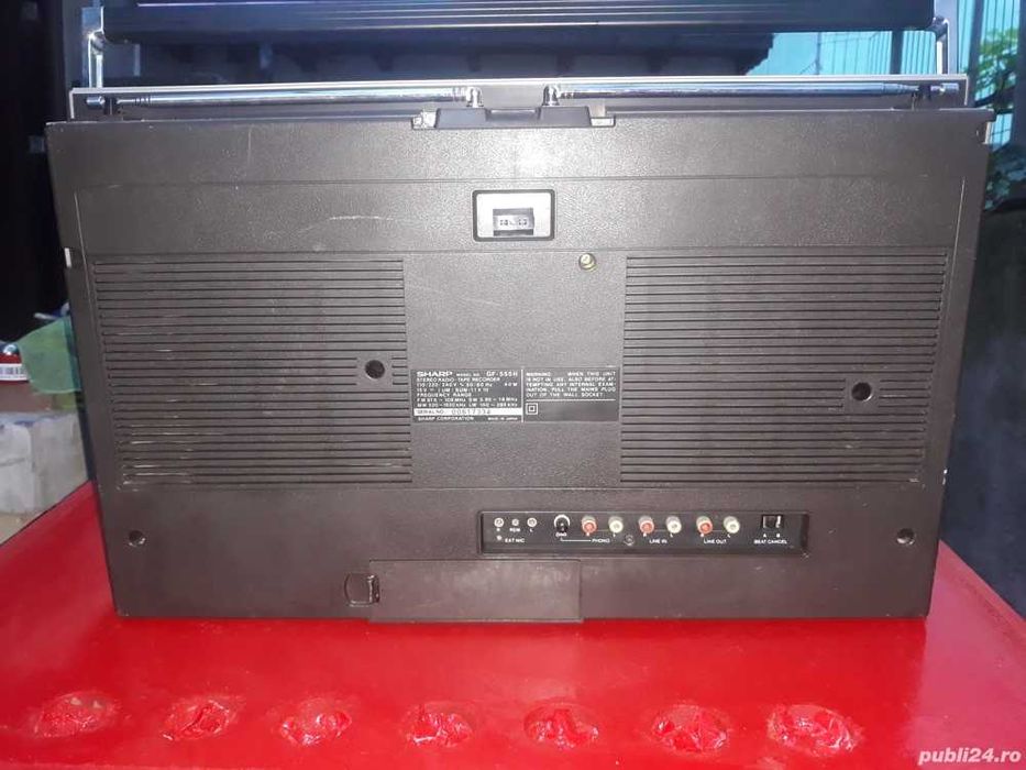 Radio casetofon dublu   Sharp GF 555