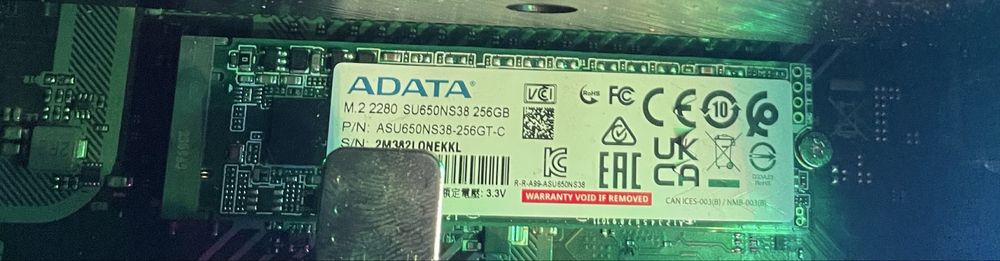 Ssd m.2 ADATA 256gb
