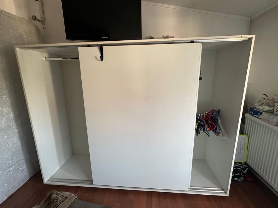 Dresign Junior alb, inaltime 158 cm, lungime 200 cm , adancime 50 cm