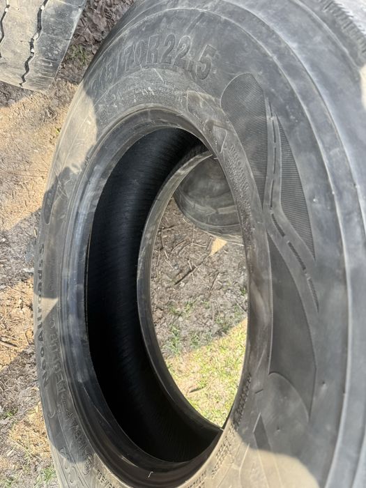 2 шины на тягачь