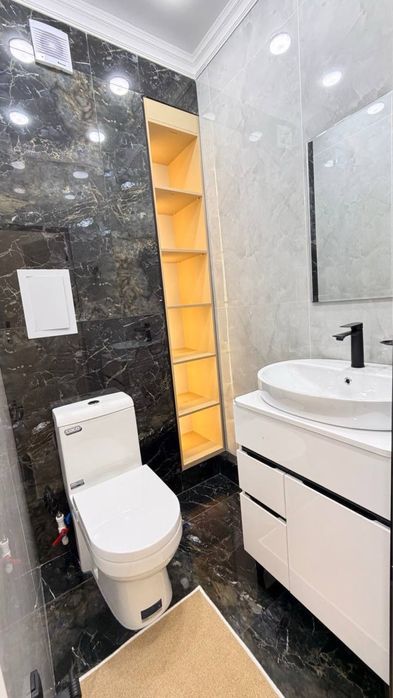 5 кв. Чиланзар.  3в4 kомн.  Евро квартира 80m2