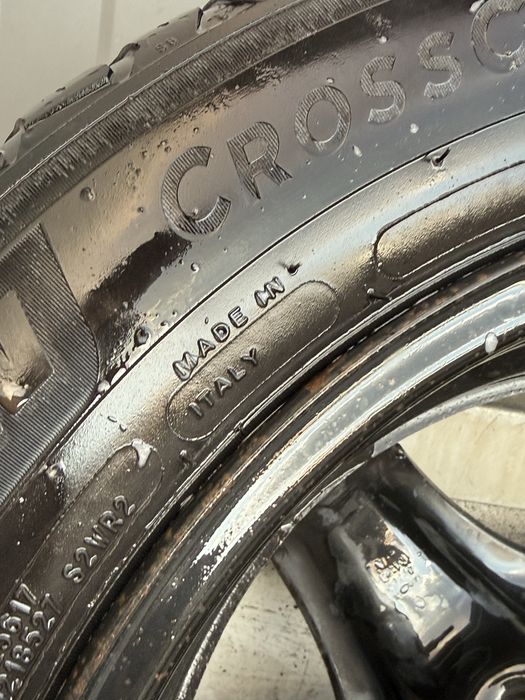 Set roți originale Dacia R15 + Michelin CrossClimate 2 DOT 2024 + capace