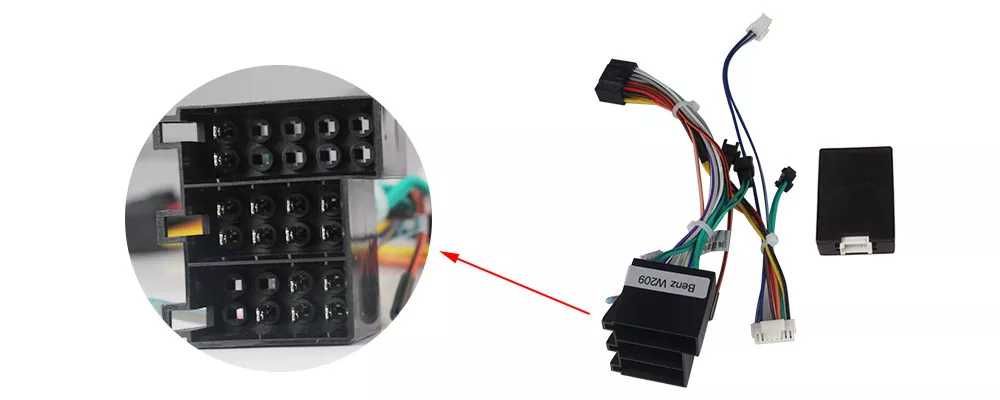 Navigatie Android 14 Mercedes C Class W209 W203 1/8 Gb  CarPlay CAMERA