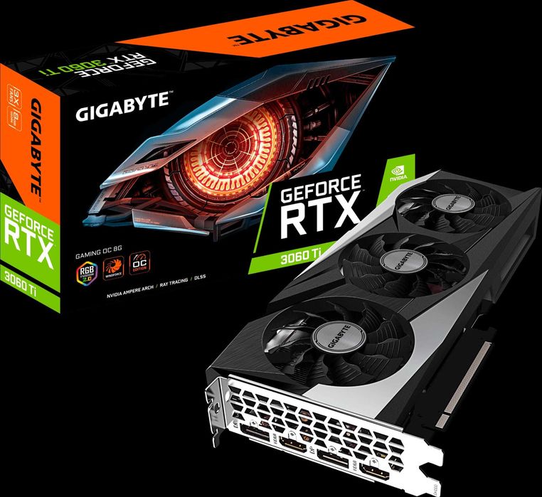 Placa video Gigabyte GeForce RTX 3060 Ti OC 2.0 LHR 8GB GDDR6 256-bit