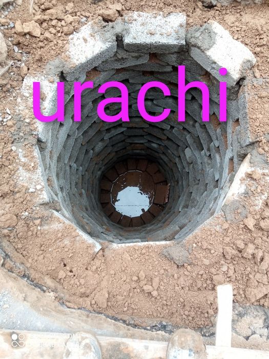 Urachi kalodis kanalizatsiya yama qora yomgʻir suvlarga kavlaymiz