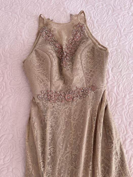 Официална рокля, пепел от този - XS/S