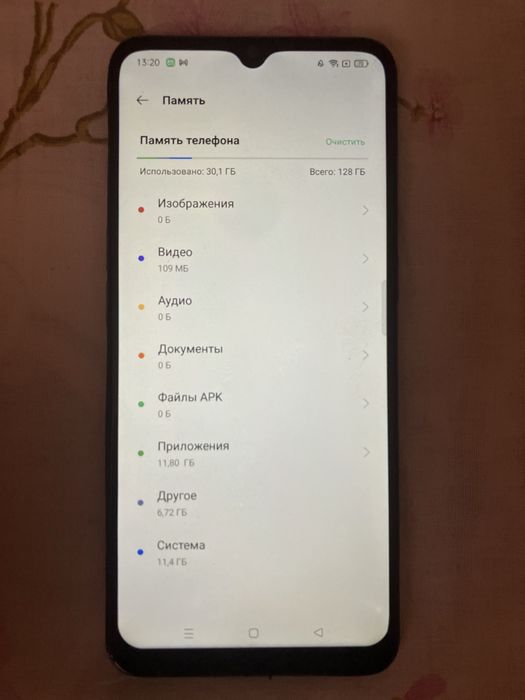 Oppo A91 128гб память