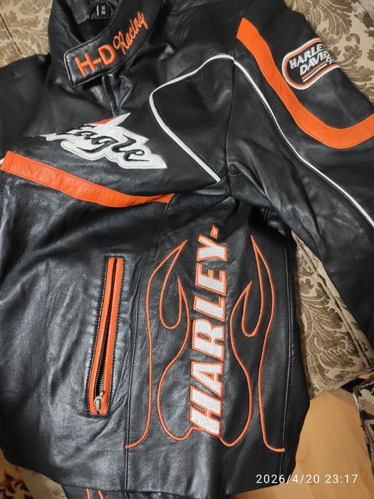 Куртка кожа Harley Davidson