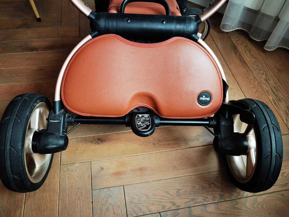 Детска количка Mima Xari Camel 2в1 + зимен чувал и дъждобран