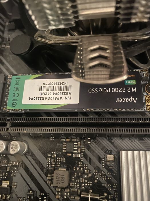 SSD Apacer 512 gb!