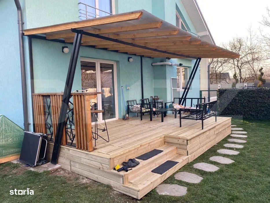 Casa tip duplex, 106 mp, zona Mureseni