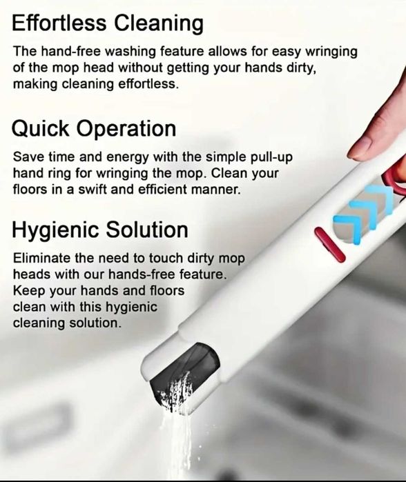 Мини-Швабра  портативная с самосжиманием!