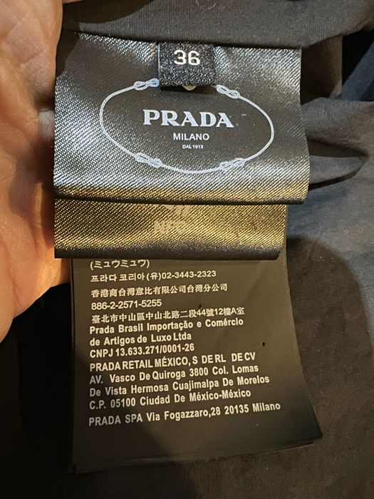 Prada пухен елек оригинал