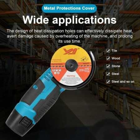 THO Mini polizor unghiular/flex cu 2 baterii 36 V