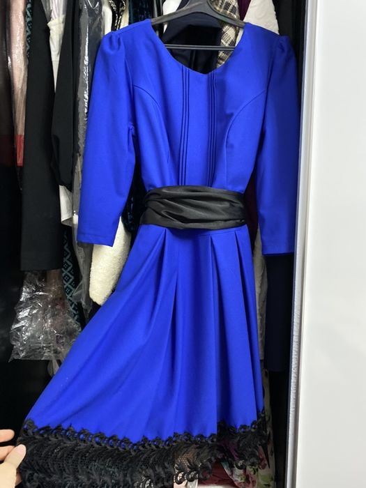 Шифоновое платье длинное