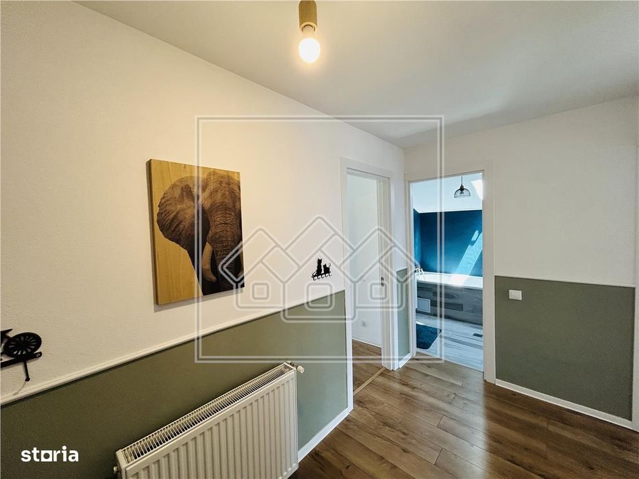 Casa moderna, cu 4 camere, 109 mp utili,  211 mp teren