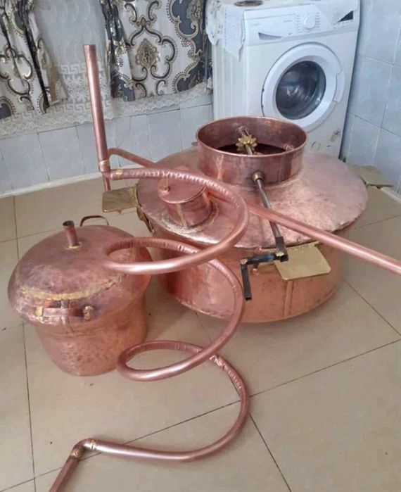 Vindem cazane de țuică 70litre fund 3mm parte 2mm capac 1mm