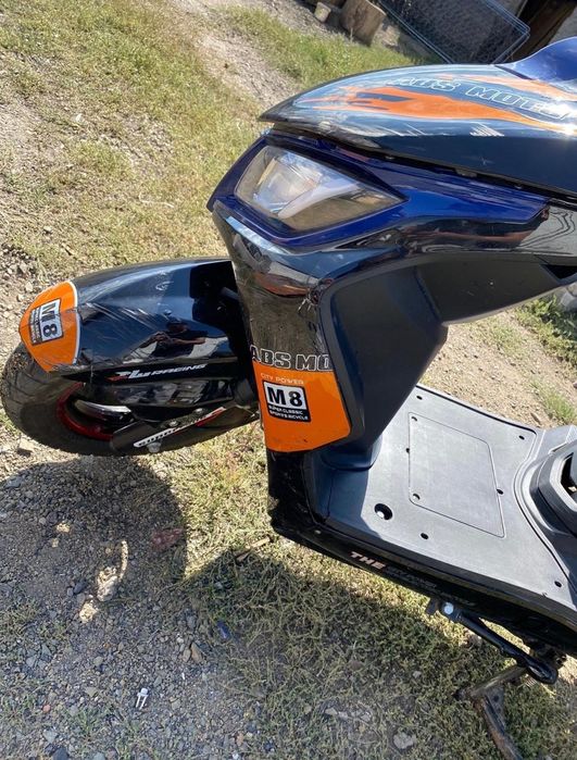 Скутер м8 мопед автозавод