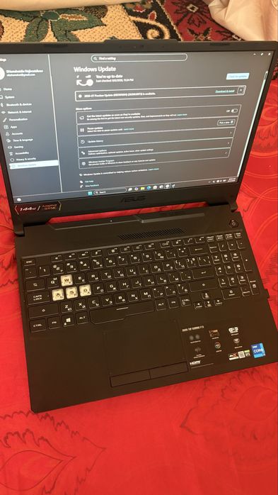 Срочно продается Asus TUF Gaming F 15 почти новый