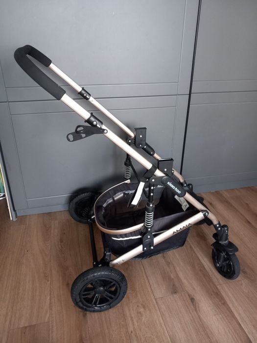 Carucior transformabil 3 în 1 KikkaBoo Amaia  Dark Grey