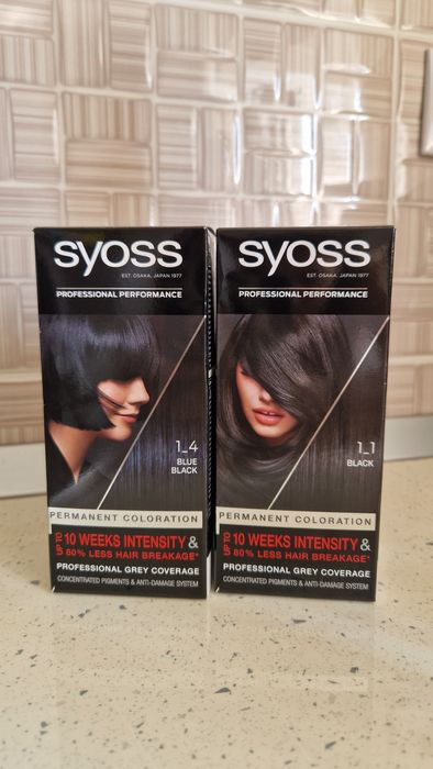 Vând Vopsea Syoss blue black/black