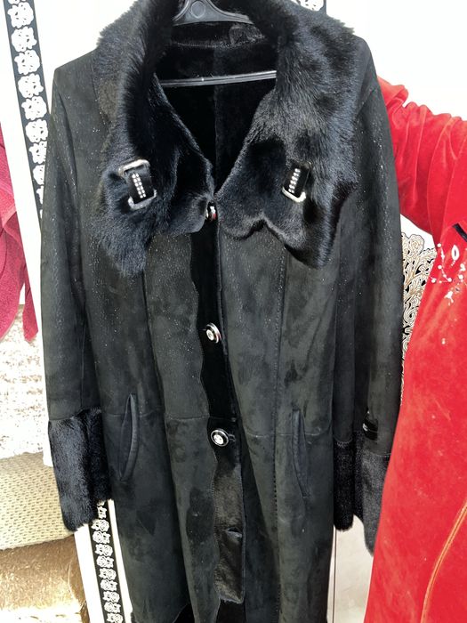 Шуба полу норковая