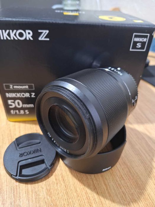 Nikon Z 50mm f/1.8 S – Obiectiv Mirrorless Montură Nikon Z -2200 lei .In garantie.