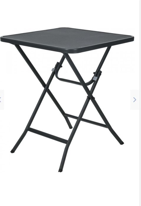 Set balcon/terasa scaune + masa metalice, pliabile