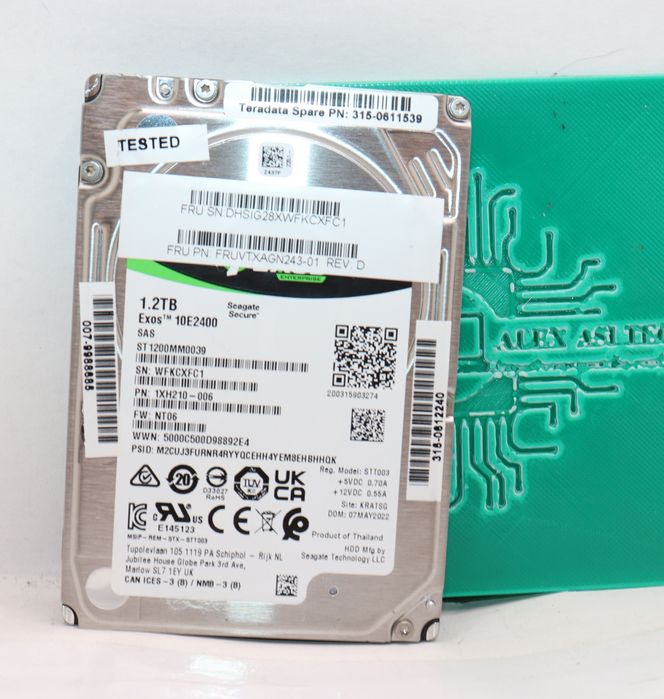 Harddisk Server Sas 2.5" Seagate 1.2Tb 10k 12G 128Mb ST1200MM0039