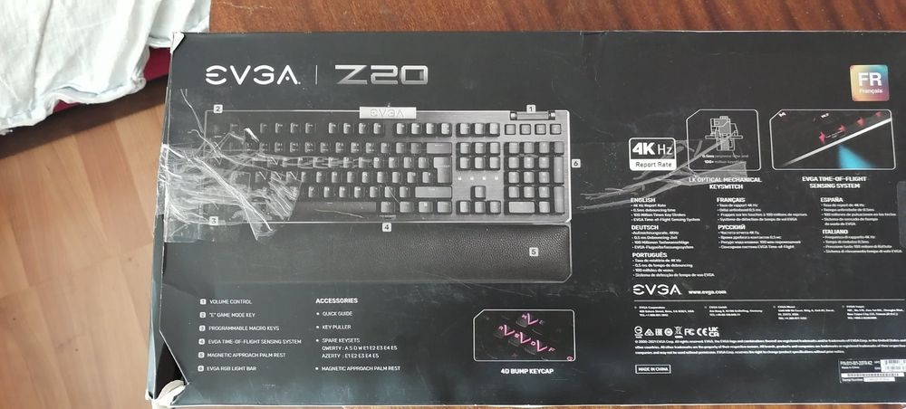 Evga Z20 Механична Клавиатура нова