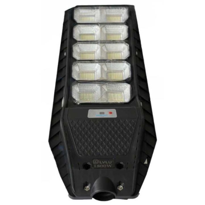 Улична соларна лампа LYLU със соларен панел и дистанционно, 1800W