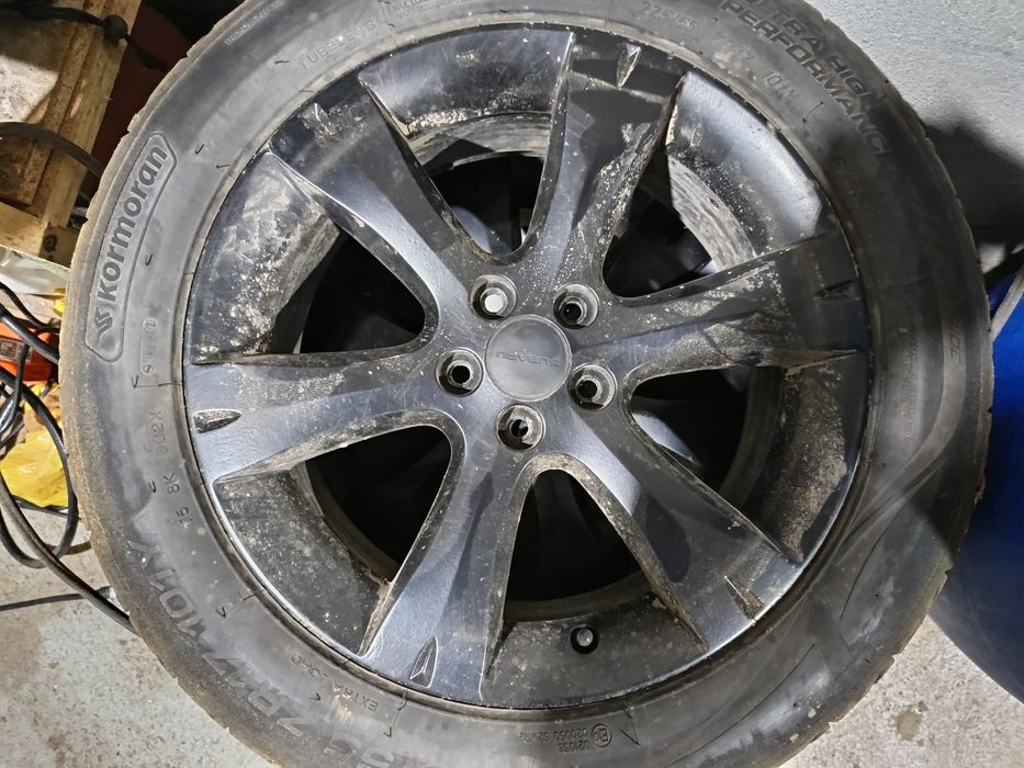 Джанти за субару с гуми 225/55/17