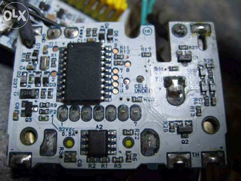 Отключване ремонт рециклиране на батерии Makita Li ion BL1830