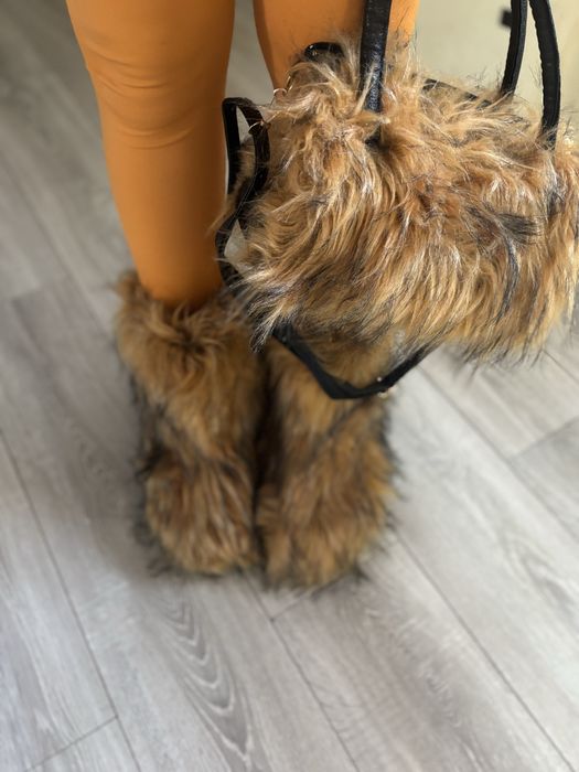 апрески с пух и чанта