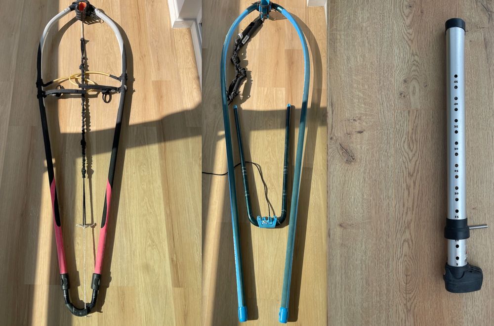 Vand brat (boom) Neilpryde XF 200-250 alu, boom Gaastra 285-245, extender 45 sm pt windsurfing