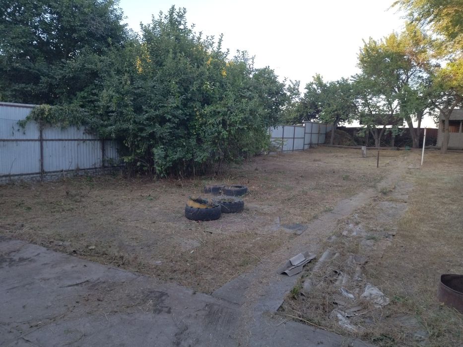 Покос скос травы на участке