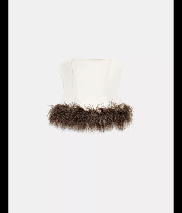 Топ с пера Зара нов