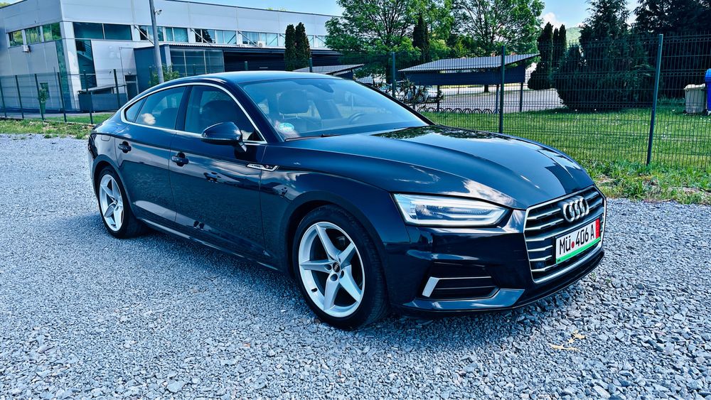 Vand Audi A5 2018 S-Line 2.0tdi automat virtual cockpit led piele navi inc scaune lane assist pdc tempomat