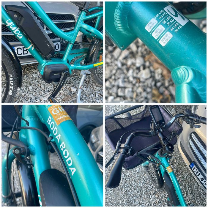 Карго велосипед електрически 
Yoba Boda Boda