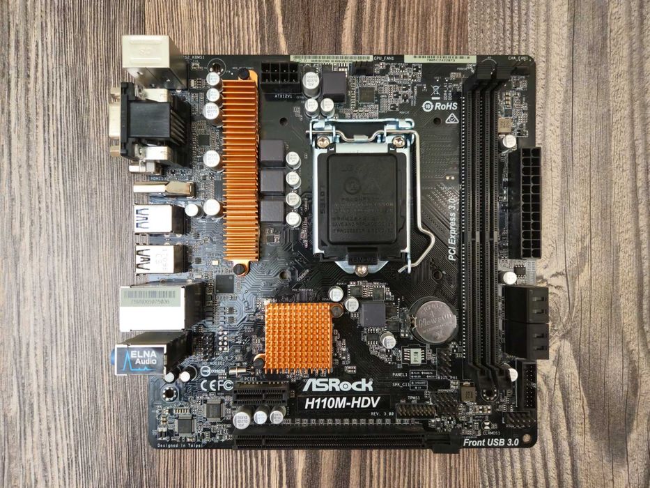 Материнская плата AsRock H110M-HDV