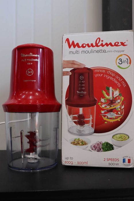 Moulinex, мини чопър , Multi-mill, 500ml, 6 остриета,AT714G32, блендер