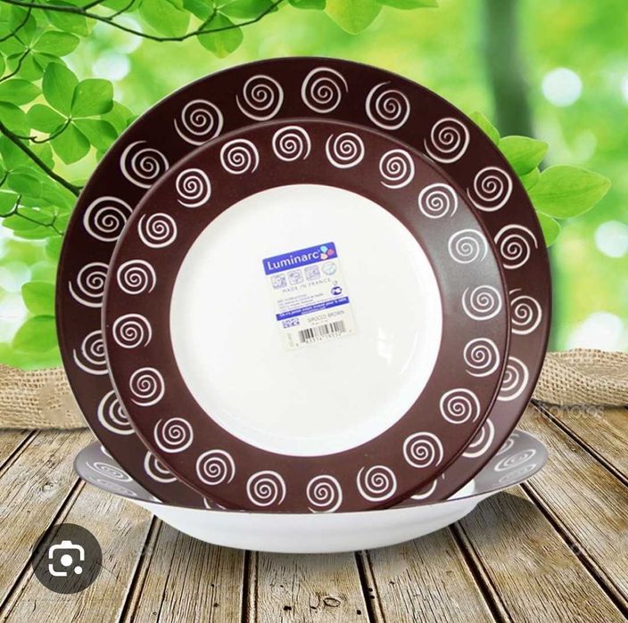 Set nou farfurii Luminarc 18 buc