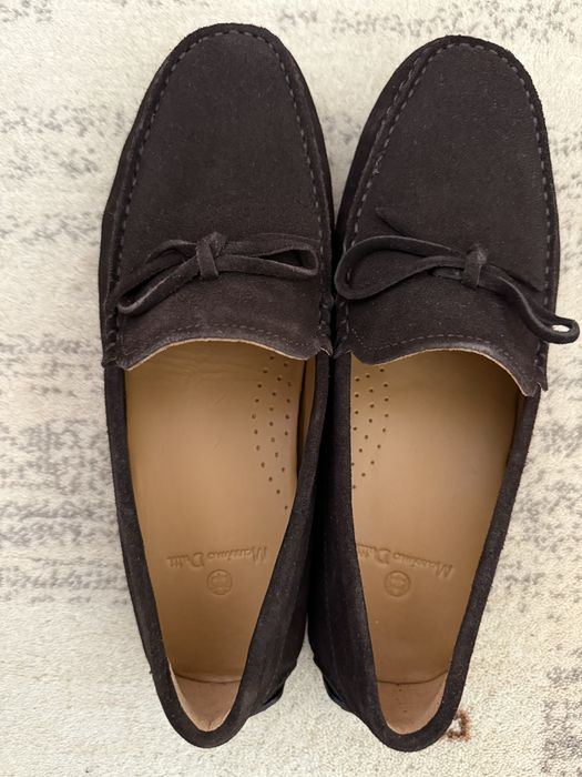 Mocasini maro piele intoarsa Massimo Dutti nr 39