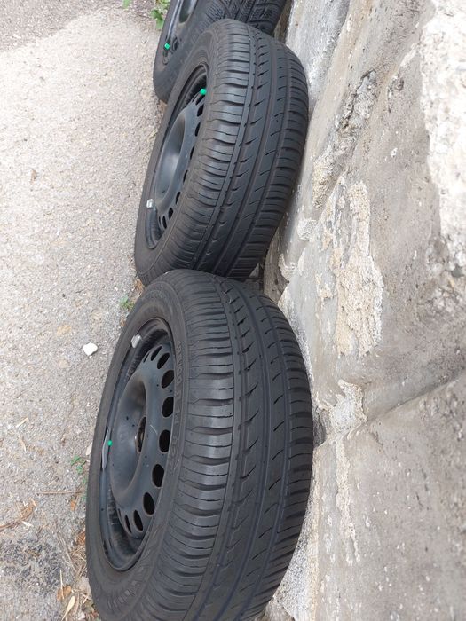 4 броя железни джанти 14" 4×100  за Opel