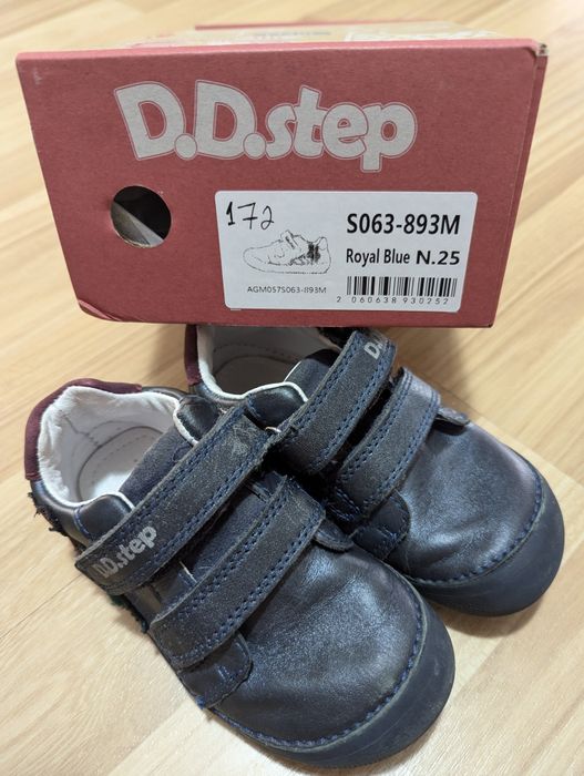 Pantofi copii D.D.step mărimea 25, culoare Royal Blue