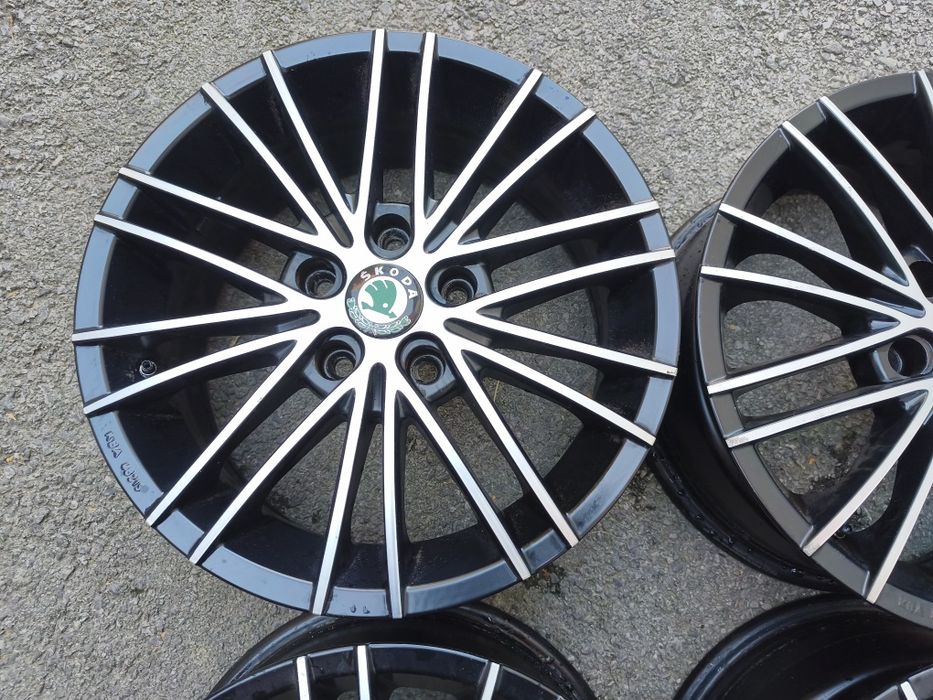 VW/Фолксваген; Skoda/Шкода - 16 цола - 5х112; 4 бр. лети джанти