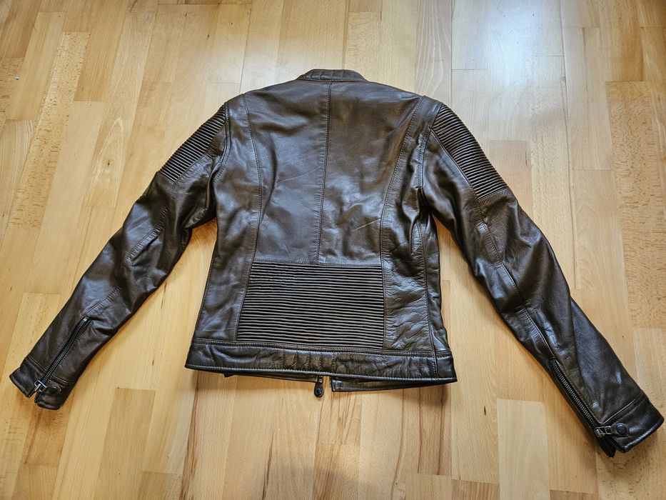 Дамско кожено яке естествена кожа S – Black Cafe London (ново)